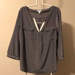Old navy gray blouse